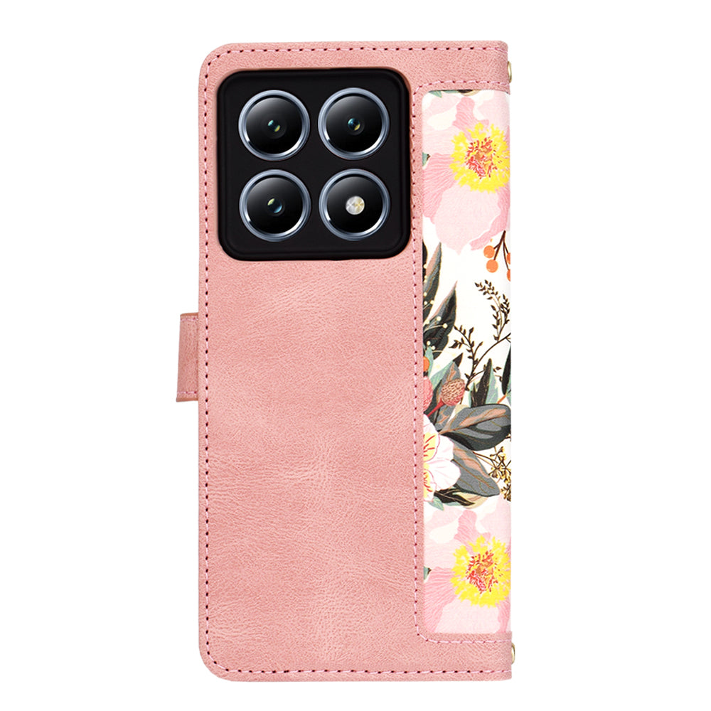 Etui na Xiaomi 14T Pro, Techsuit, FlipCraft, Różowe