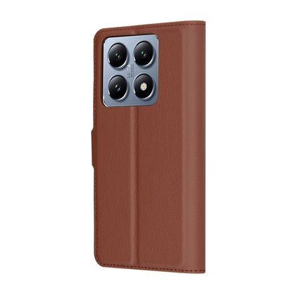 Etui na Xiaomi 14T Pro, Techsuit, Leather Folio, Brązowe