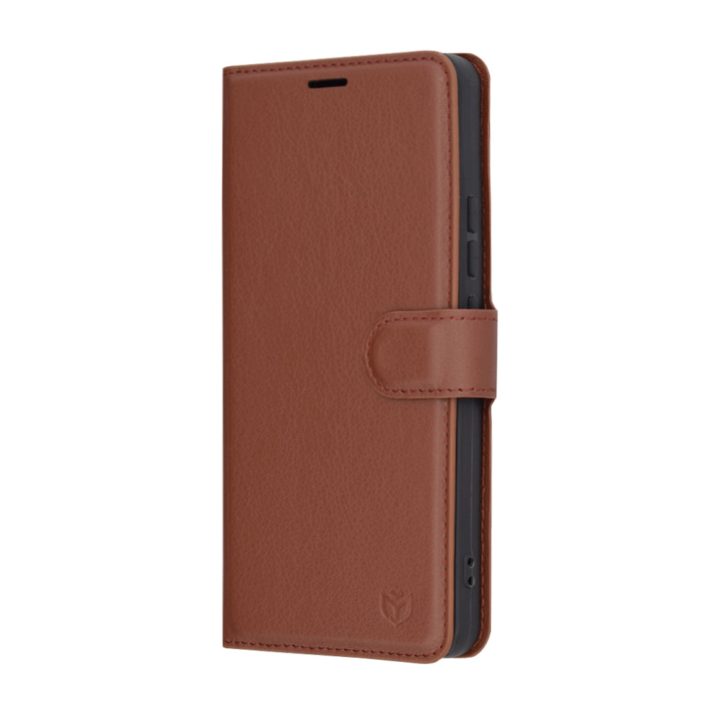 Etui na Xiaomi 14T Pro, Techsuit, Leather Folio, Brązowe