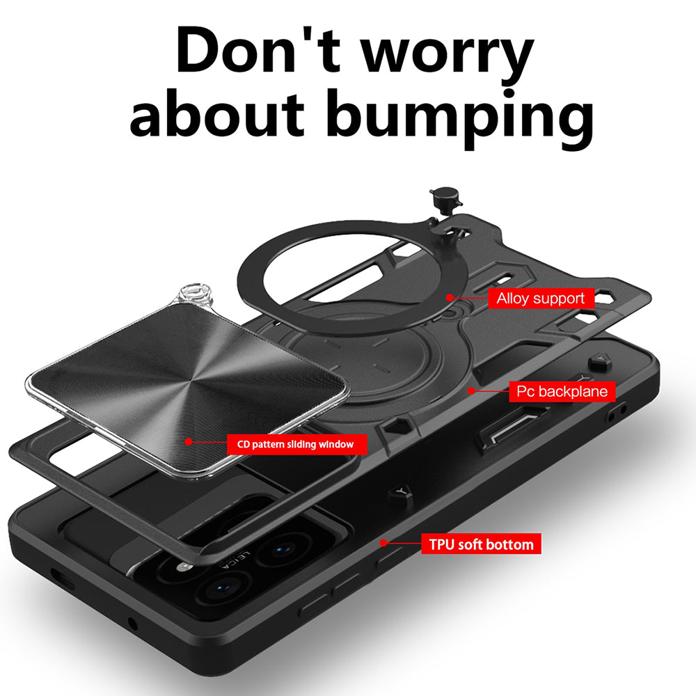 Case for Xiaomi 14T, Techsuit, CamGuard Pro, Black