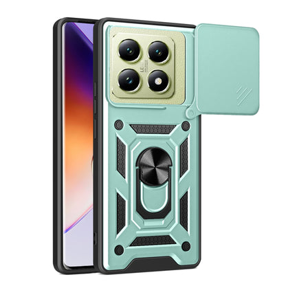 Etui na Xiaomi 14T, Techsuit, CamShield, Zielony