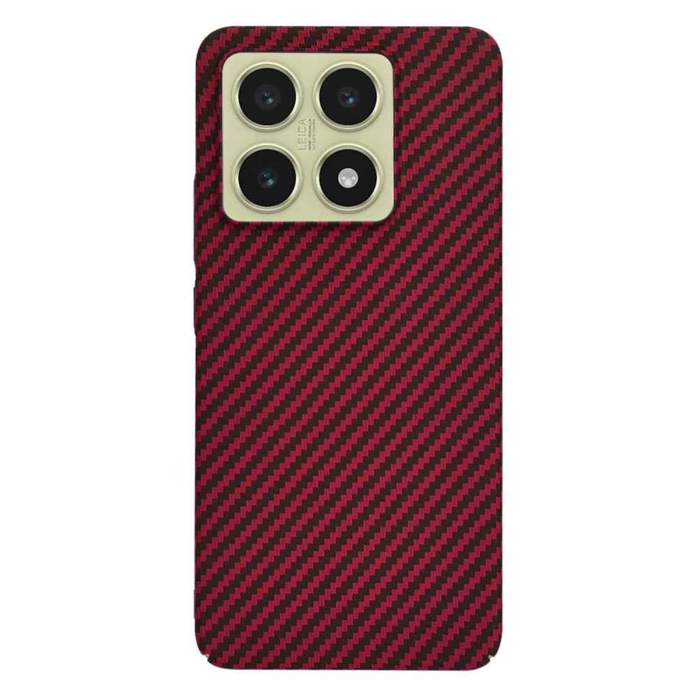 Etui na Xiaomi 14T, Techsuit, Carbonite FiberShell, Czerwony