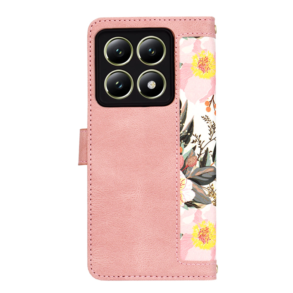 Etui na Xiaomi 14T, Techsuit, FlipCraft, Różowe