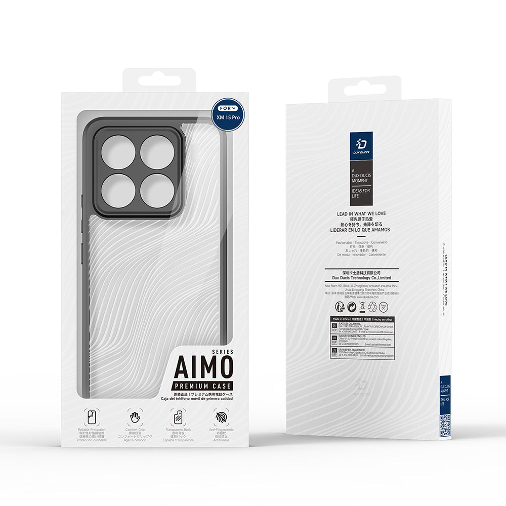 Etui na Xiaomi 15 Pro, DUX DUCIS, Aimo, czarne