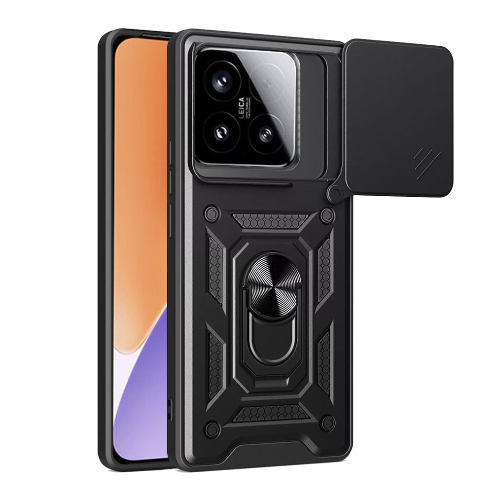 Etui na Xiaomi 15, Techsuit, CamShield, Czarny