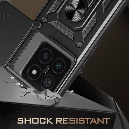 Etui na Xiaomi 15, Techsuit, CamShield, Czarny