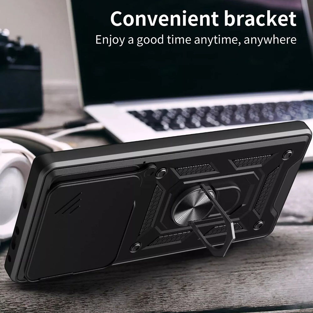 Etui na Xiaomi 15, Techsuit, CamShield, Czarny