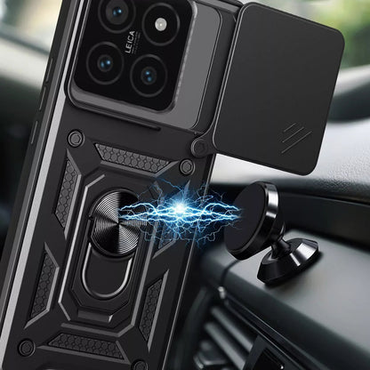 Etui na Xiaomi 15, Techsuit, CamShield, Czarny