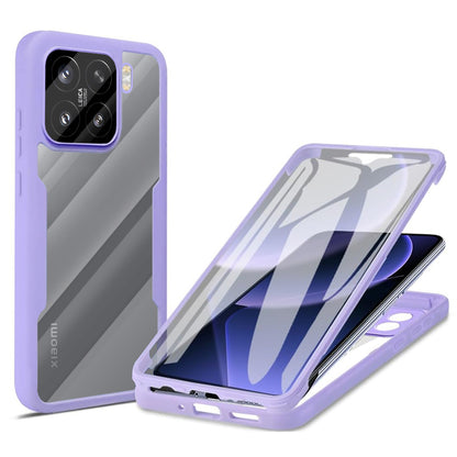 Etui na Xiaomi 15, Techsuit, ColorVerse 360, Fioletowy