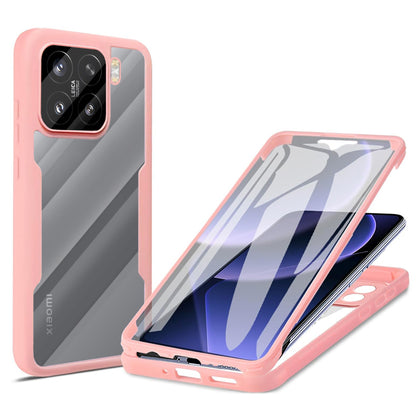 Etui na Xiaomi 15, Techsuit, ColorVerse 360, Różowe