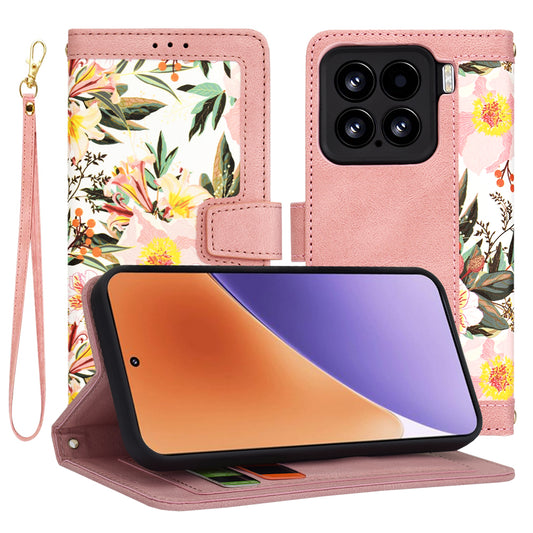 Etui na Xiaomi 15, Techsuit, FlipCraft, Różowe