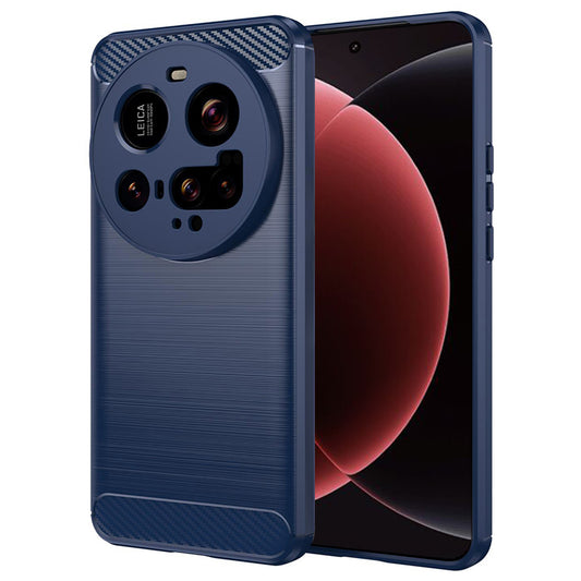 Etui na Xiaomi 15 Ultra, Techsuit, Carbon, Niebieskie