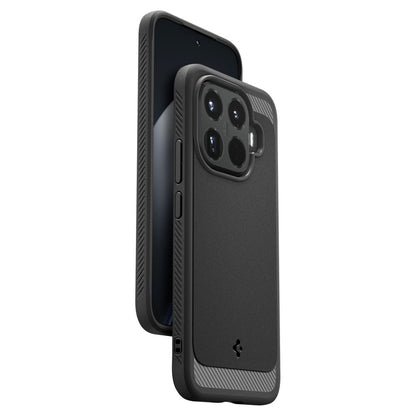 Etui na Xiaomi 15T Pro, Spigen, Rugged Armor, Czarne ACS11152
