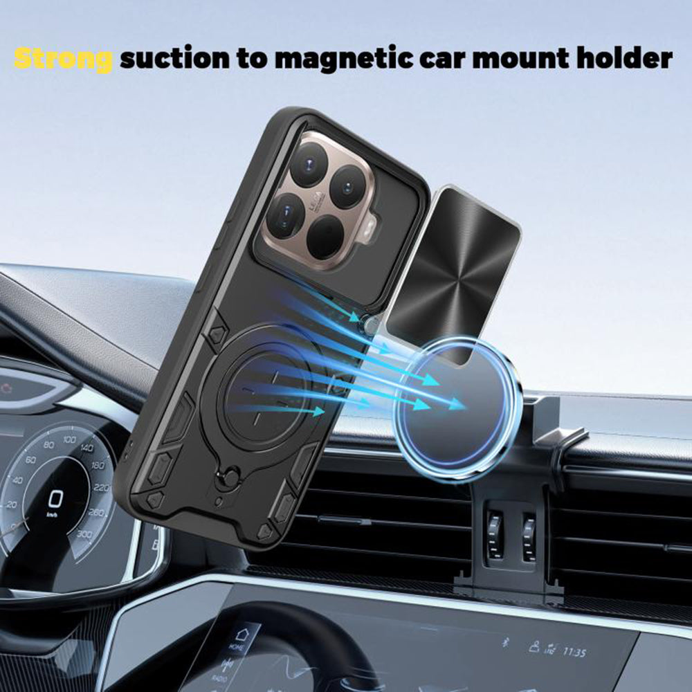 Etui na Xiaomi 15T Pro, Techsuit, CamGuard Pro, Czerwony