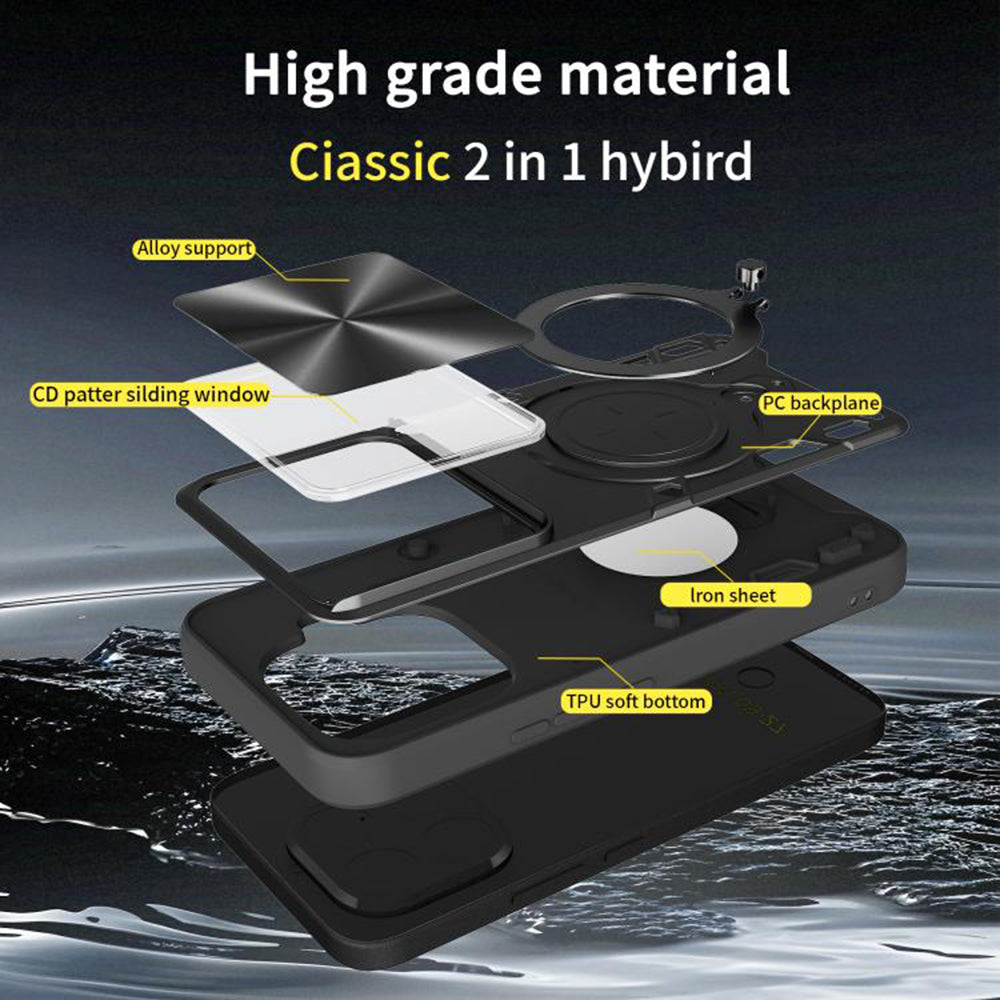 Etui na Xiaomi 15T Pro, Techsuit, CamGuard Pro, Czerwony