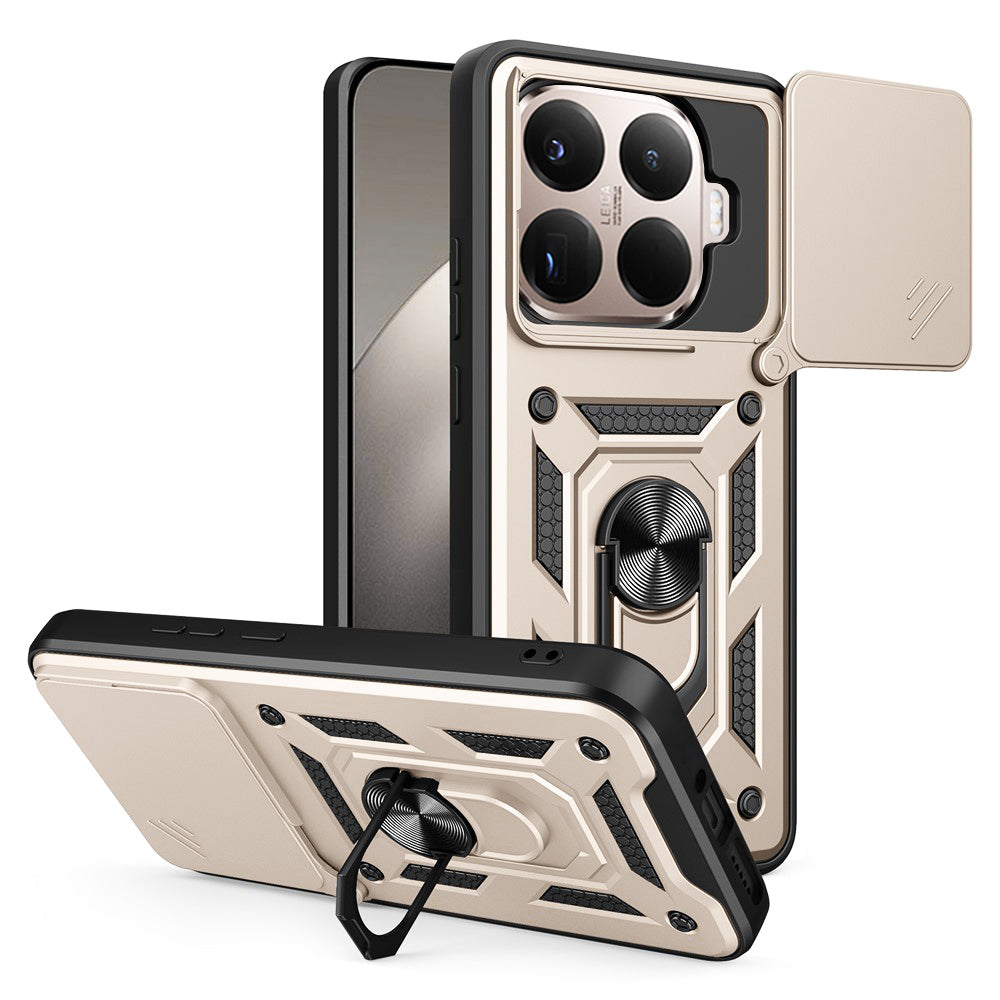 Etui na Xiaomi 15T Pro, Techsuit, CamShield, Złote