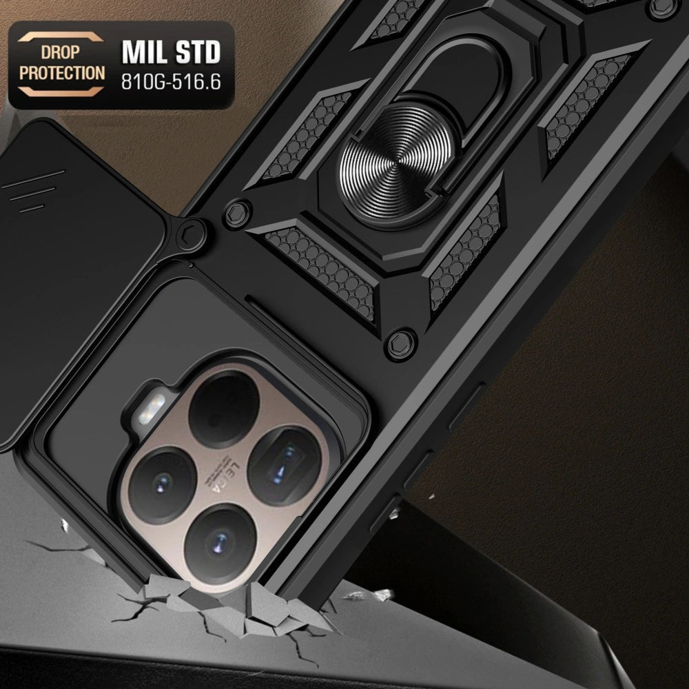 Etui na Xiaomi 15T Pro, Techsuit, CamShield, Zielony