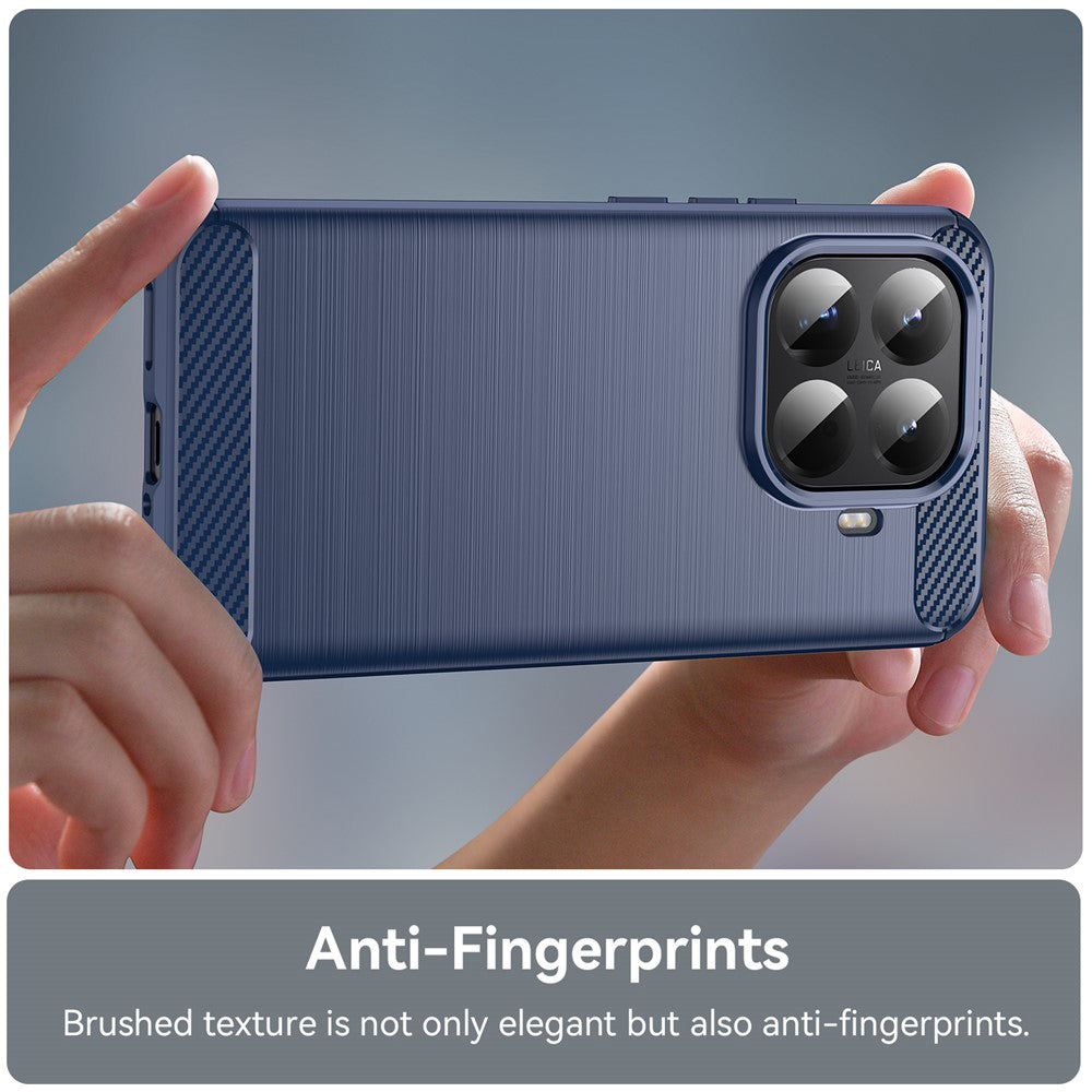 Etui na Xiaomi 15T Pro, Techsuit, Carbon, Niebieskie