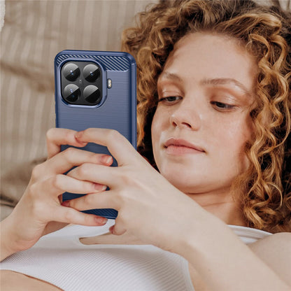 Etui na Xiaomi 15T Pro, Techsuit, Carbon, Niebieskie