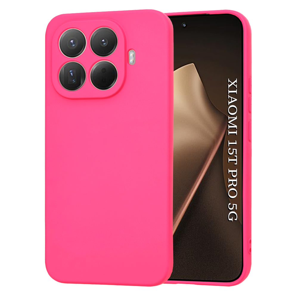 Etui na Xiaomi 15T Pro, Techsuit, SoftFlex, Ciemny Róż