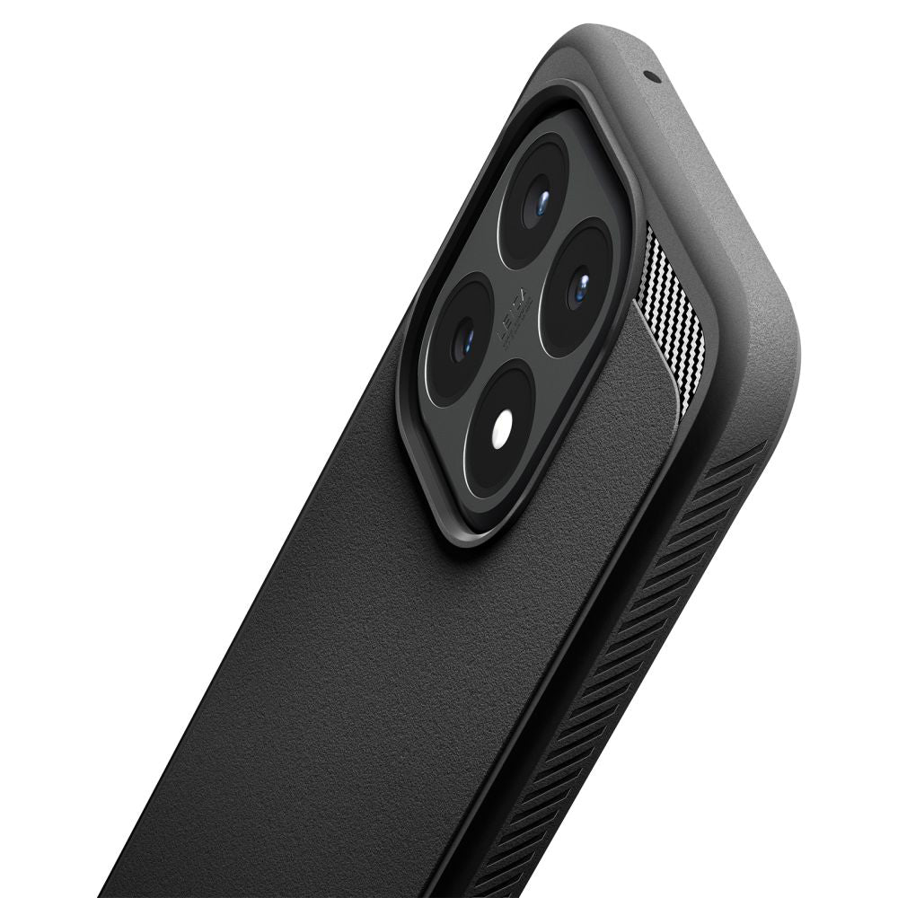 Etui na Xiaomi 15T, Spigen, Rugged Armor, Matowe Czarne ACS10459