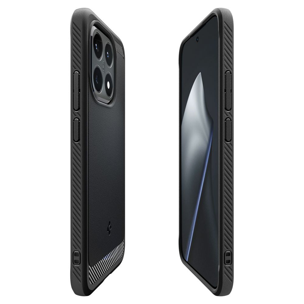 Etui na Xiaomi 15T, Spigen, Rugged Armor, Matowe Czarne ACS10459