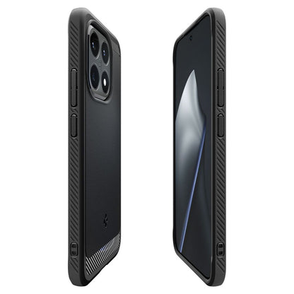 Etui na Xiaomi 15T, Spigen, Rugged Armor, Matowe Czarne ACS10459