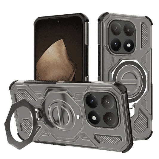 Etui na Xiaomi 15T, Techsuit, Carbon Shield Pro, Jasny Czarny