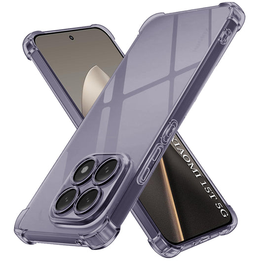 Etui na Xiaomi 15T, Techsuit, Shockproof Clear, Czarne