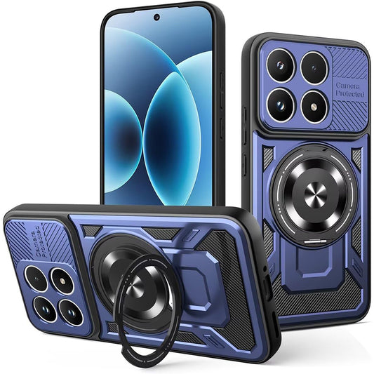 Etui na Xiaomi 17, Techsuit, RuggedCam, Niebieskie