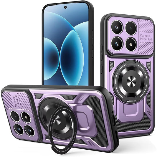 Etui na Xiaomi 17, Techsuit, RuggedCam, Fioletowy