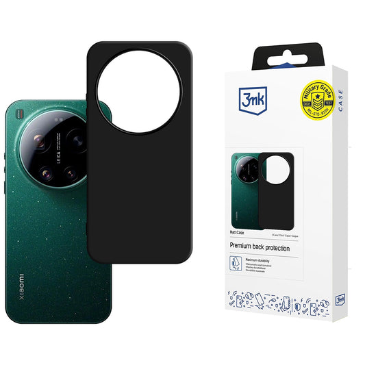 Etui na Xiaomi 17 Ultra, 3MK, Czarne