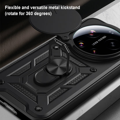Etui na Xiaomi 17 Ultra, Techsuit, CamShield, Niebieskie