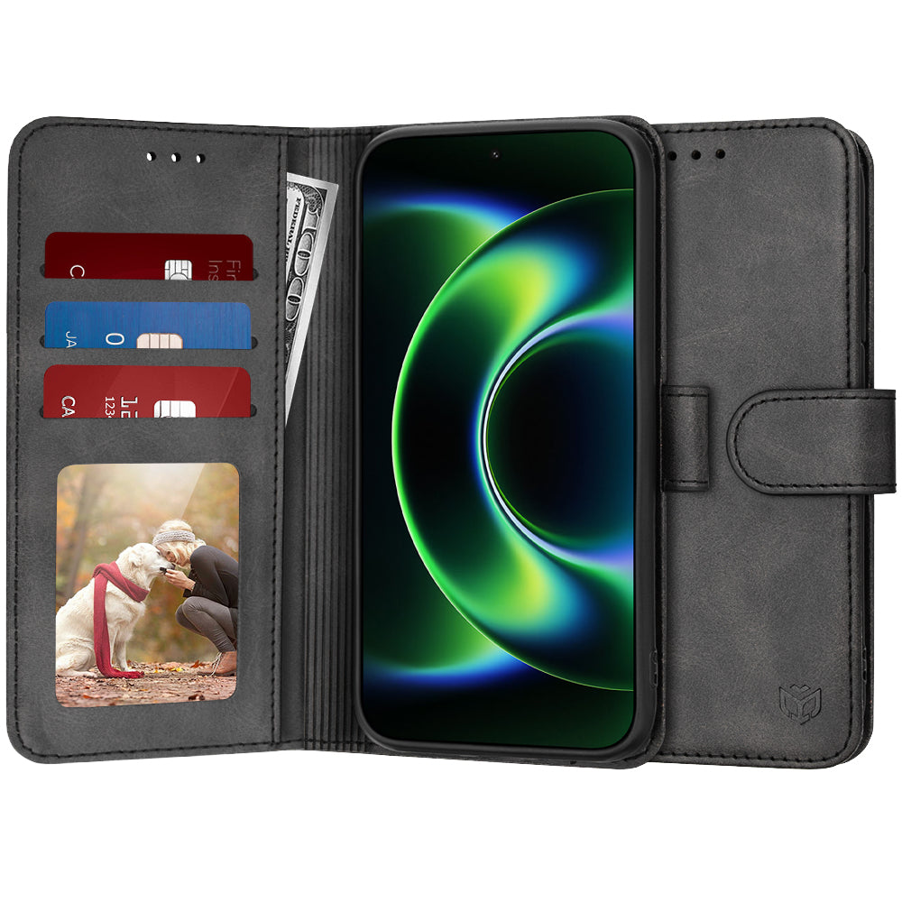 Etui na Xiaomi 17 Ultra, Techsuit, Diary Book, Czarne
