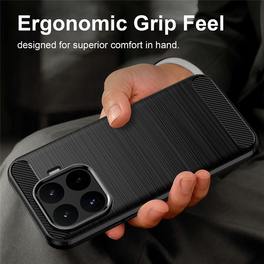 Etui do Xiaomi 17T, OEM, Carbon Black, Czarny
