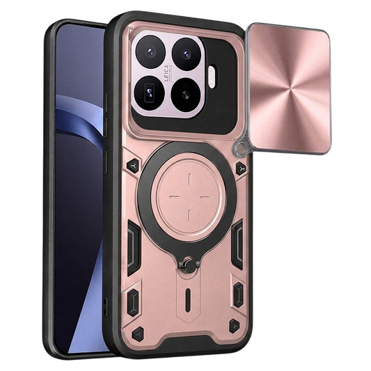 Etui na Xiaomi 17T Pro, Techsuit, CamGuard Pro, Różowo-Złoty