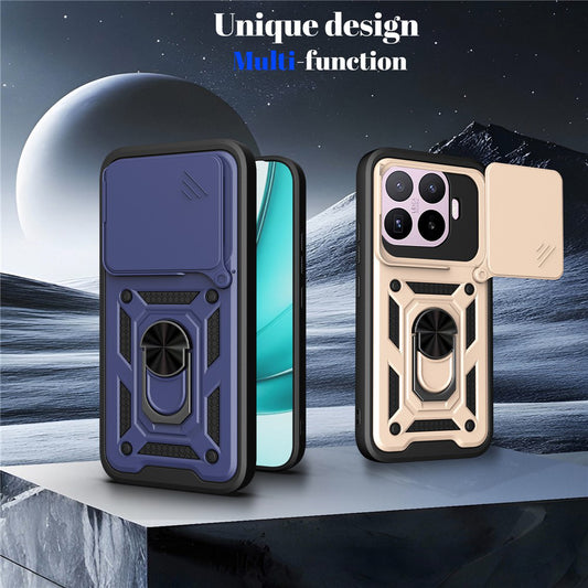 Etui na Xiaomi 17T Pro, Techsuit, CamShield, Złote