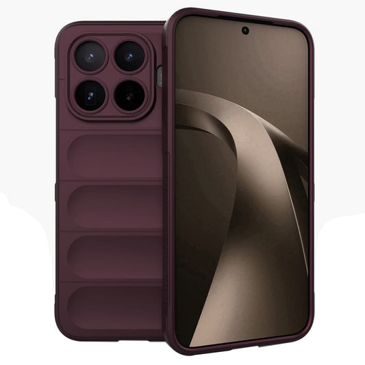 Etui na Xiaomi 17T Pro, Techsuit, Magic Shield, Wiśniowy