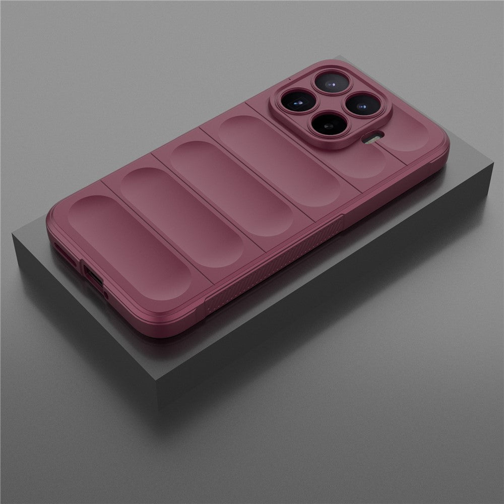 Etui na Xiaomi 17T Pro, Techsuit, Magic Shield, Wiśniowy