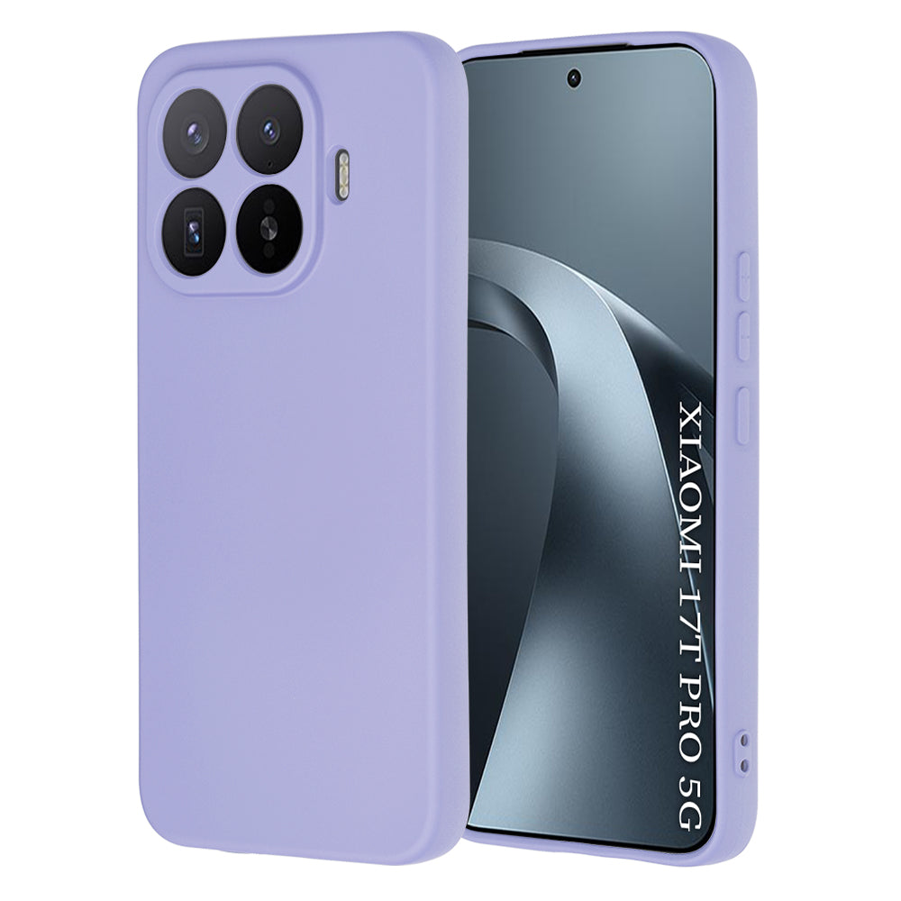 Etui na Xiaomi 17T Pro, Techsuit, SoftFlex, Jasnofioletowe