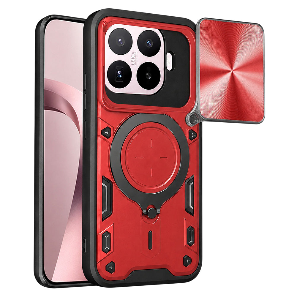 Etui na Xiaomi 17T, Techsuit, CamGuard Pro, Czerwony
