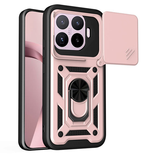 Etui na Xiaomi 17T, Techsuit, CamShield, Różowo-Złote