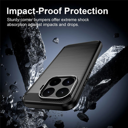 Case for Xiaomi 17T, Techsuit, Carbon, Blue