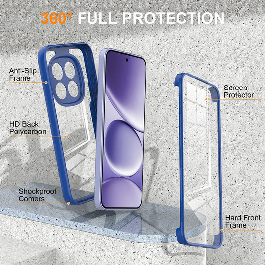 Etui na Xiaomi 17T, Techsuit, ColorVerse 360, Niebieskie