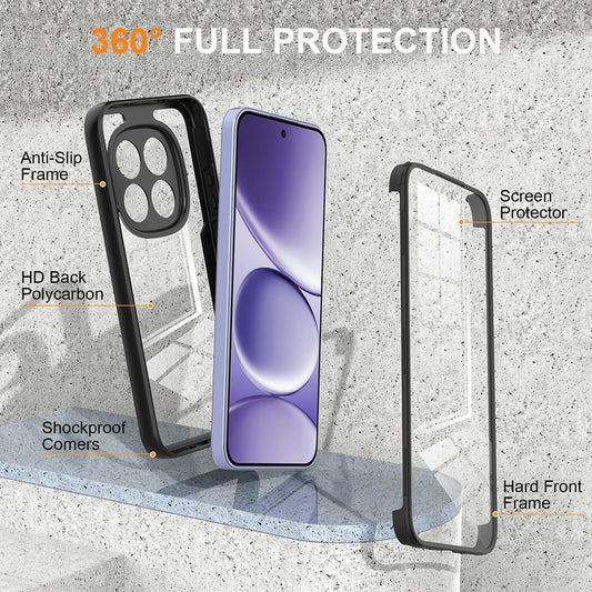 Etui do Xiaomi 17T, Techsuit, ColorVerse 360, czarne