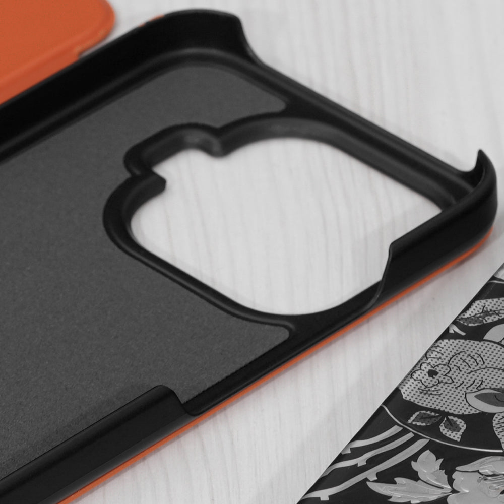 Etui na Xiaomi 17T, Techsuit, eFold, Pomarańczowe