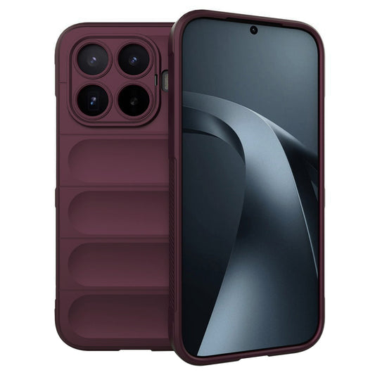 Etui na Xiaomi 17T, Techsuit, Magic Shield, Wiśniowy