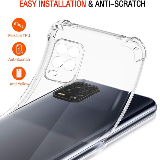 Etui na Xiaomi Mi 10 Lite 5G, Techsuit, Shockproof Clear, Przezroczyste