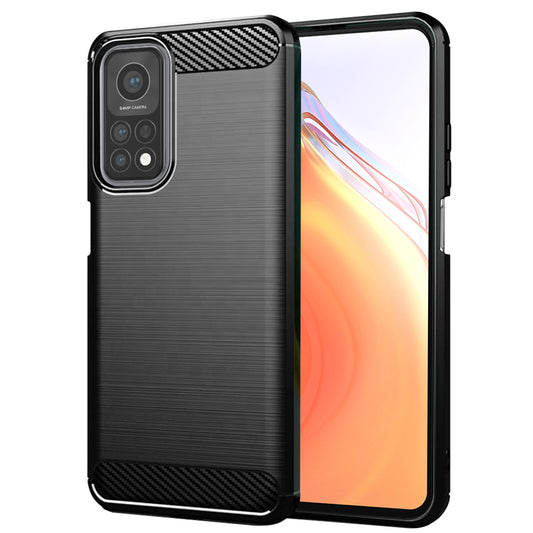 Etui na Xiaomi Mi 10T 5G / 10T Pro 5G, Techsuit, Carbon, Czarny