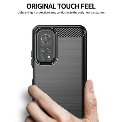 Etui na Xiaomi Mi 10T 5G / 10T Pro 5G, Techsuit, Carbon, Czarny